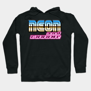 Neon and Chrome Hoodie